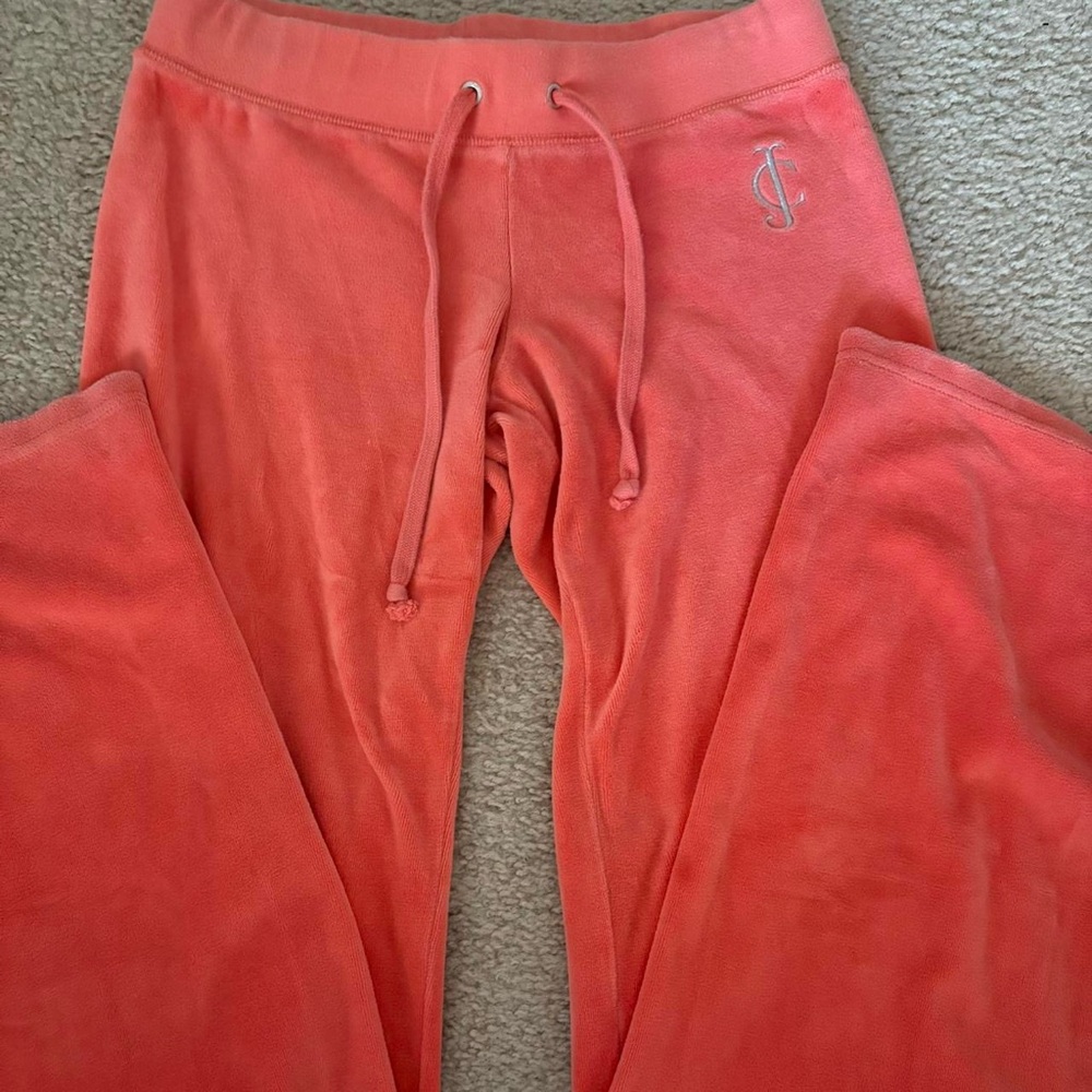 Coral Juicy Couture Sweatpants